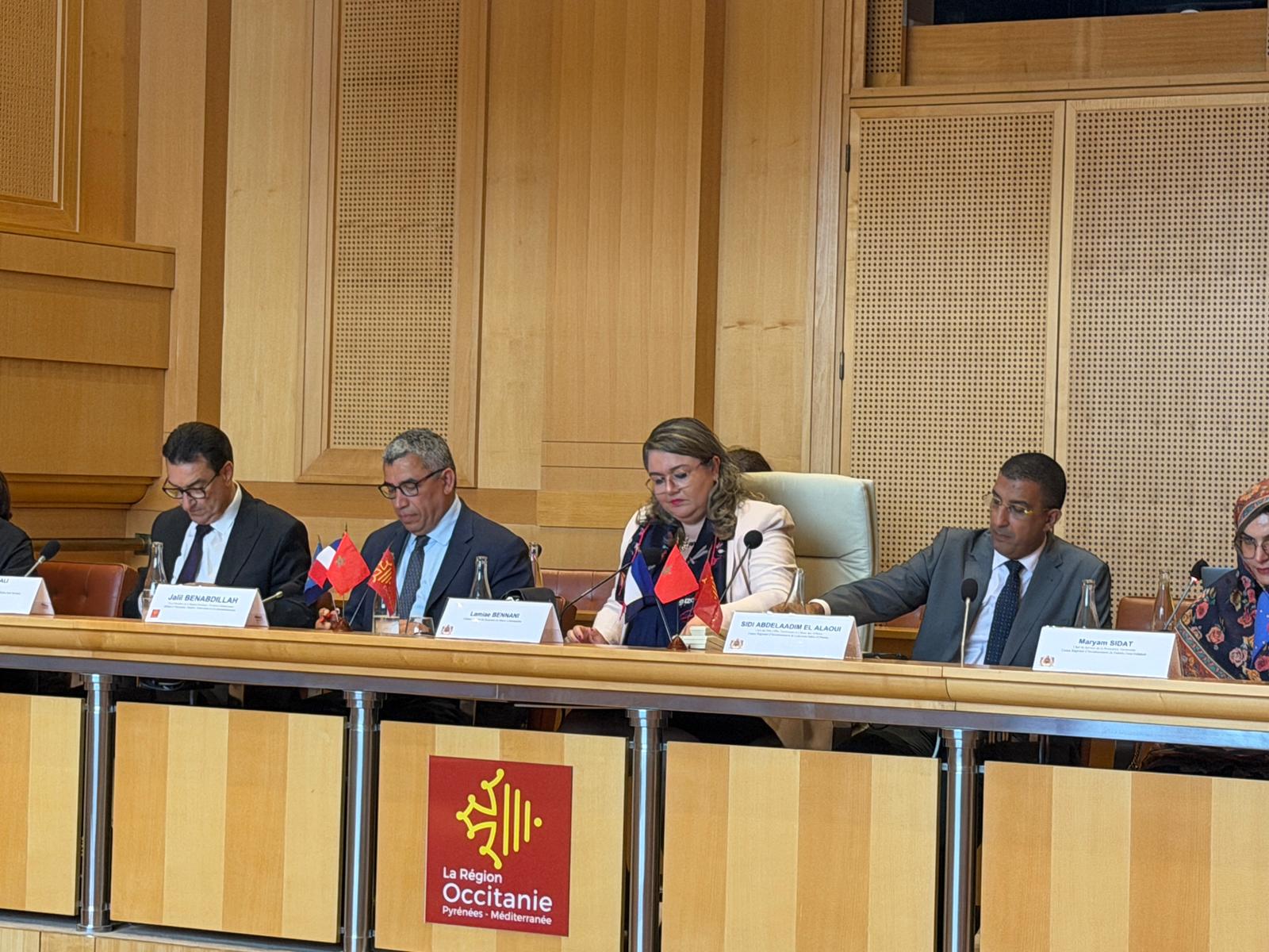 Le 29 avril 2026, le Cercle Mozart de Montpellier était invité à une conférence organisée par le Consulat Général du Royaume du Maroc à Montpellier, en partenariat avec la Région Occitanie / Pyrénées-Méditerranée, dans le cadre prestigieux de l’Hémicycle de l’Hôtel de Région.