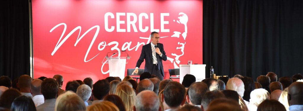 Bruno Retailleau invité du Cercle Mozart de Montpellier - 11 juin 2026 © Richard De Hullessen