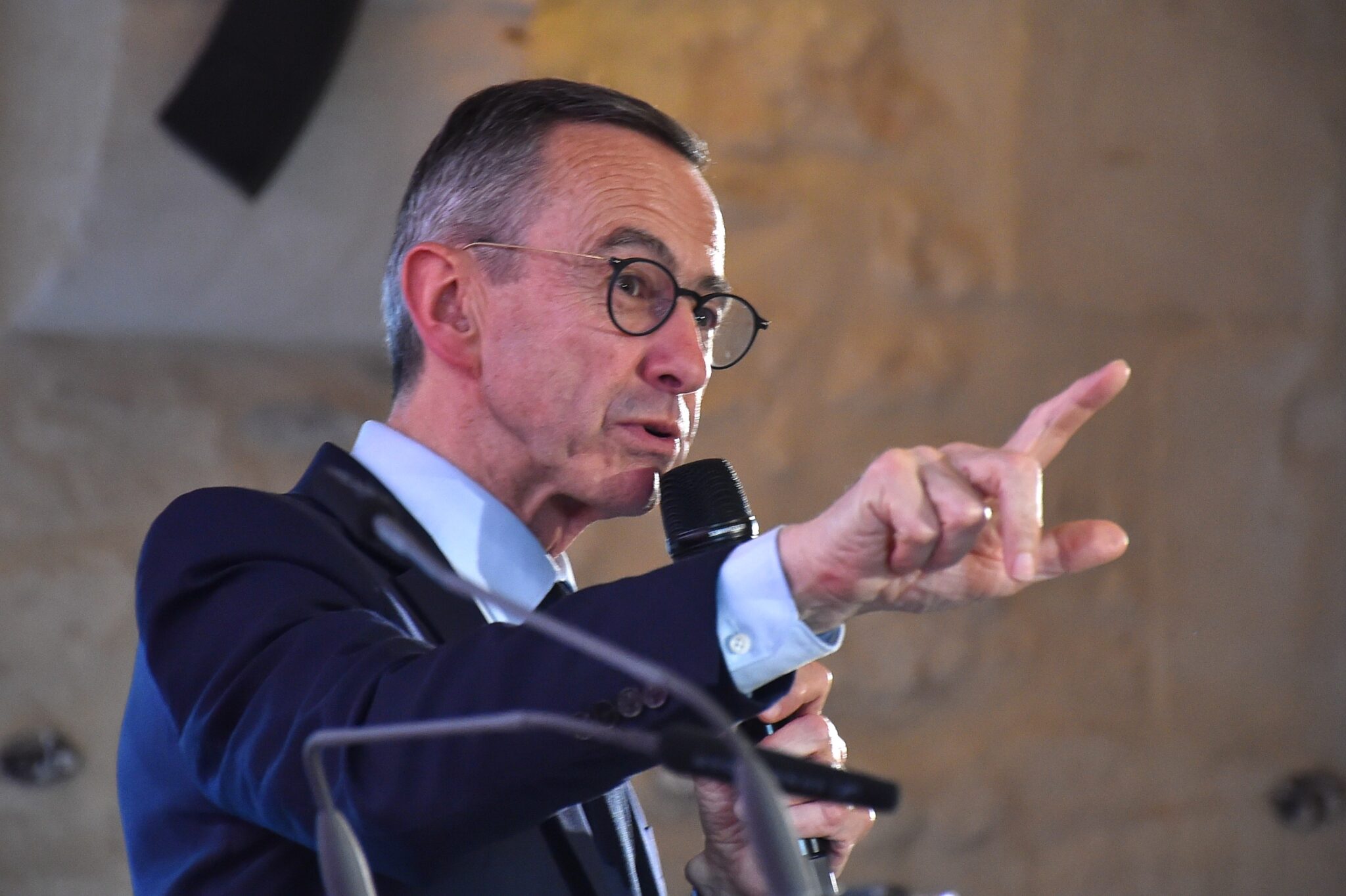 Bruno Retailleau invité du Cercle Mozart de Montpellier - 11 juin 2026 © Richard De Hullessen