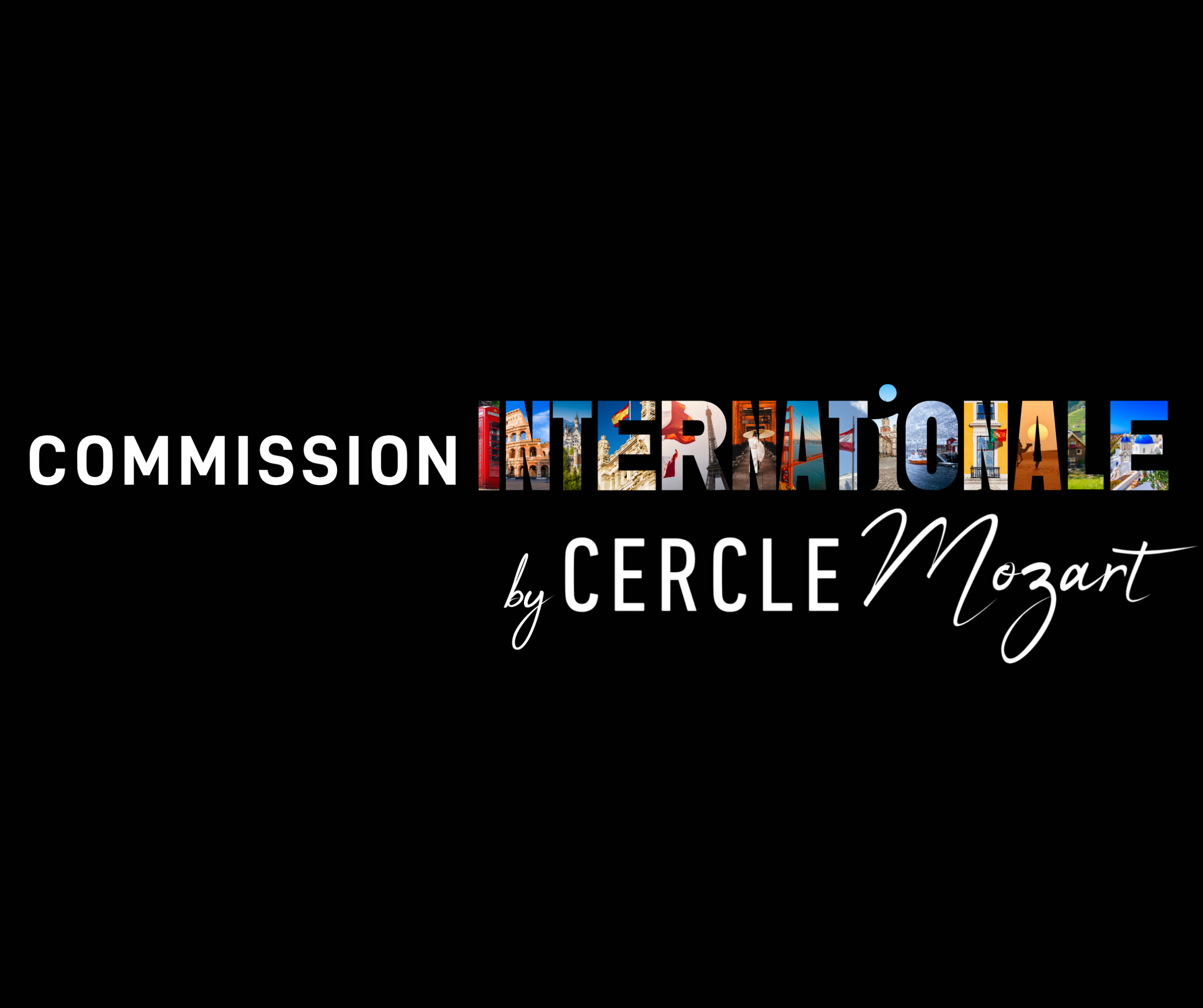 logo Commission Internationale by Cercle Mozart